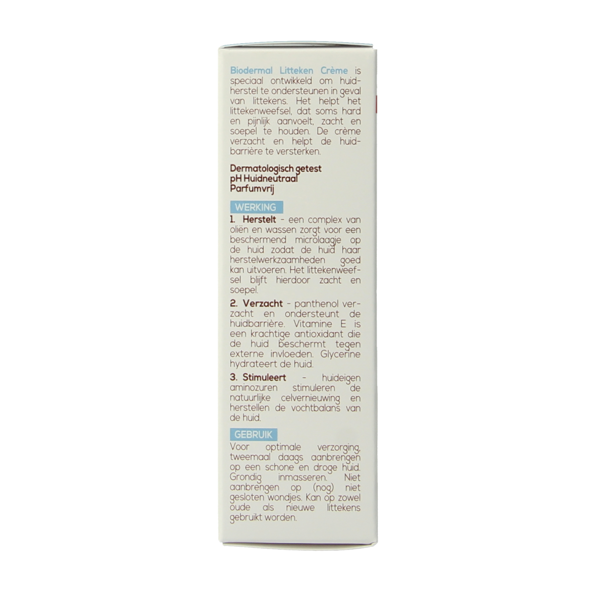 Biodermal Litteken creme 25.00 Milliliter
