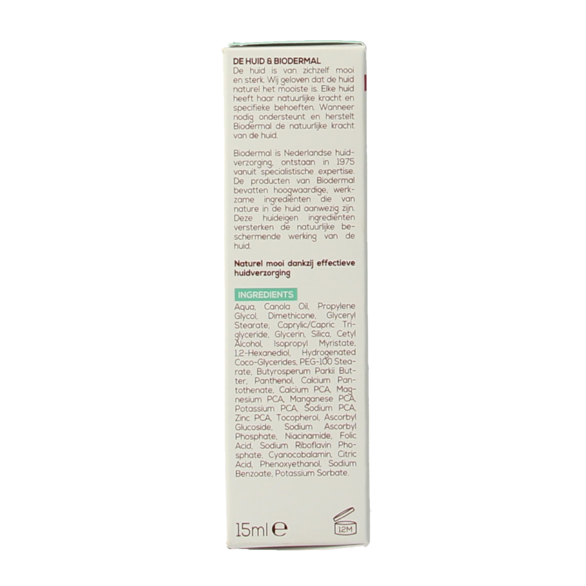 Biodermal Oogcreme 15.00 Milliliter