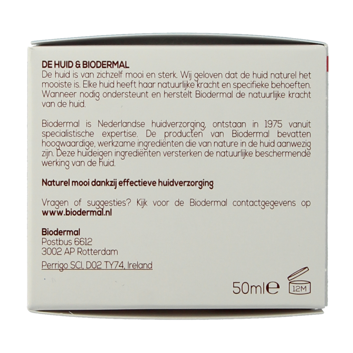 Biodermal Biodermal P CL E creme 50.00 Milliliter