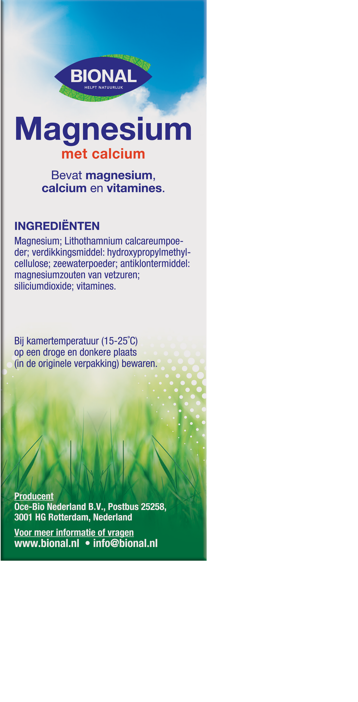 Bional Zee magnesium calcium 40.00 Capsules