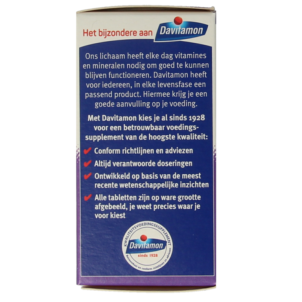Davitamon Vitamine D 50+ 250.00 Tabletten