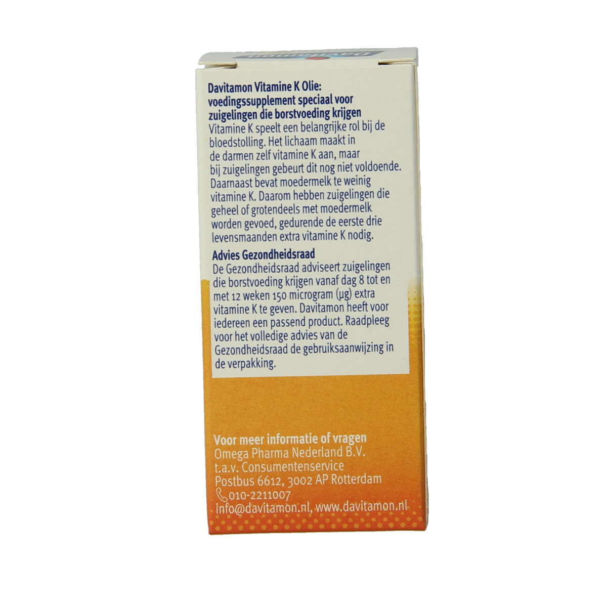 Davitamon Vitamine K olie 10.00 Milliliter