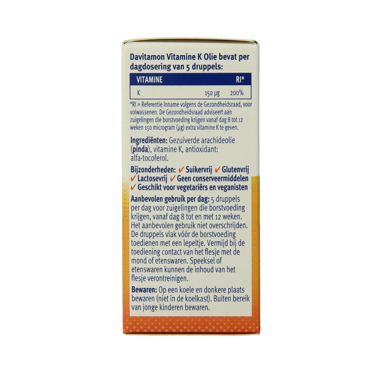 Davitamon Vitamine K olie 10.00 Milliliter