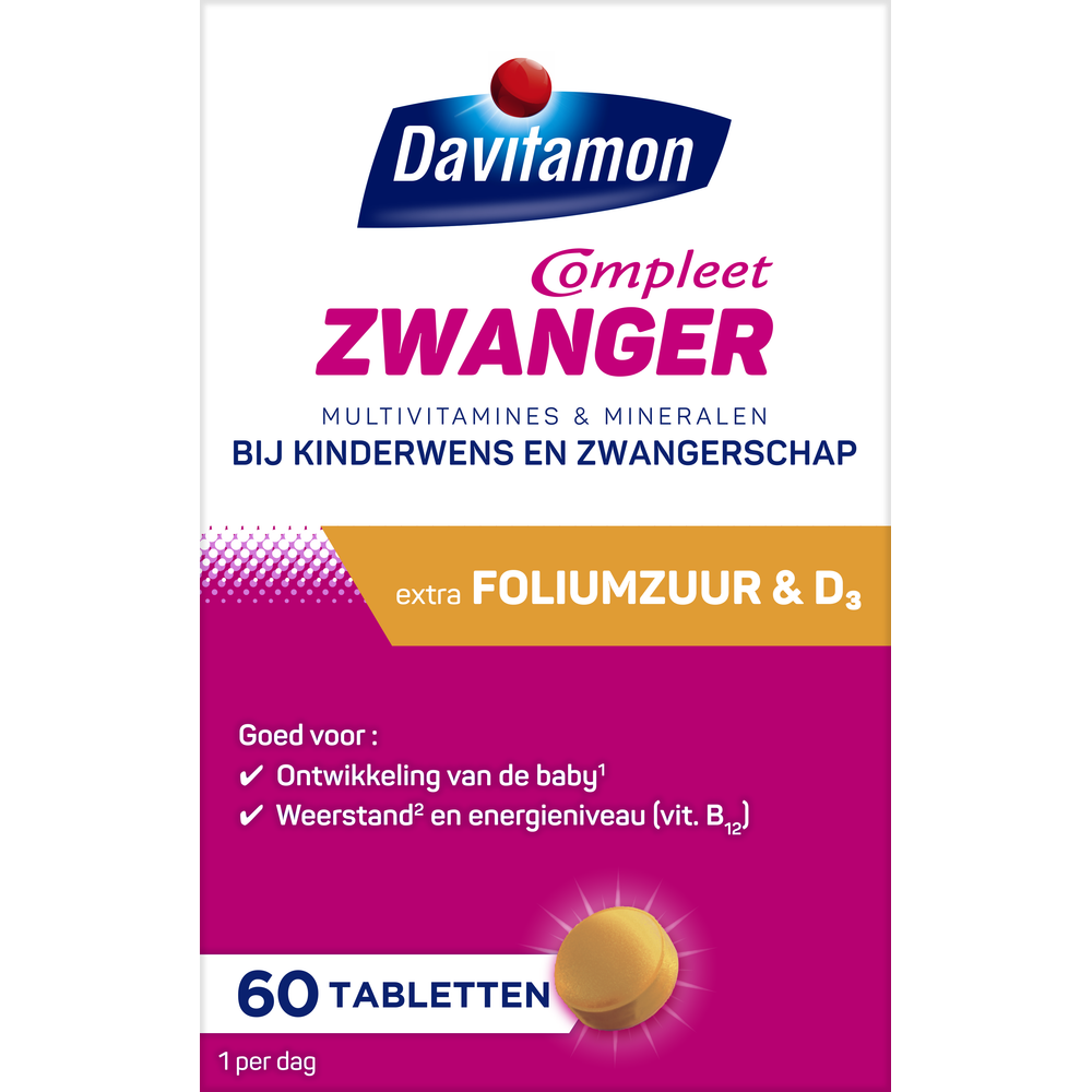 Davitamon Compleet zwanger 60.00 Tabletten