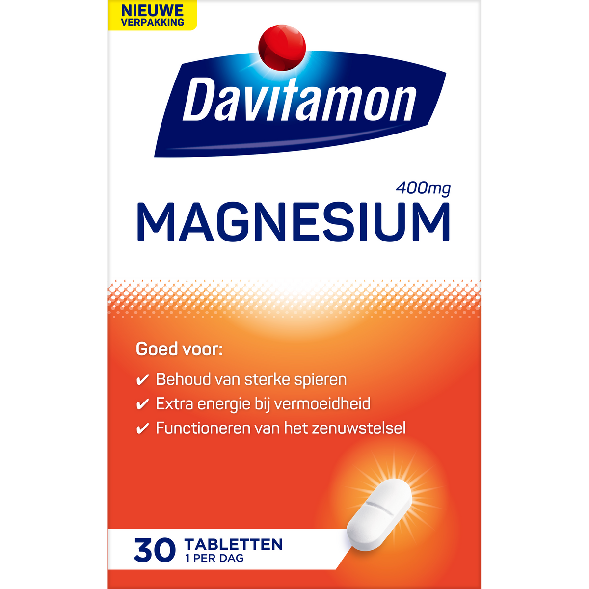 Davitamon Magnesium 400mg 30.00 Tabletten