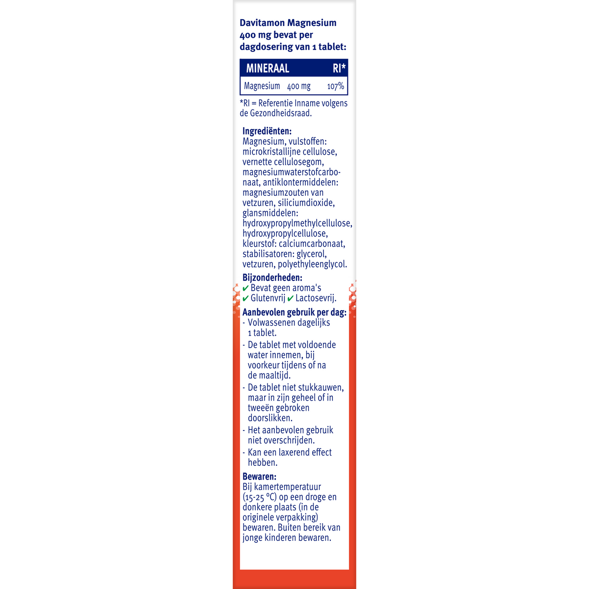 Davitamon Magnesium 400mg 30.00 Tabletten