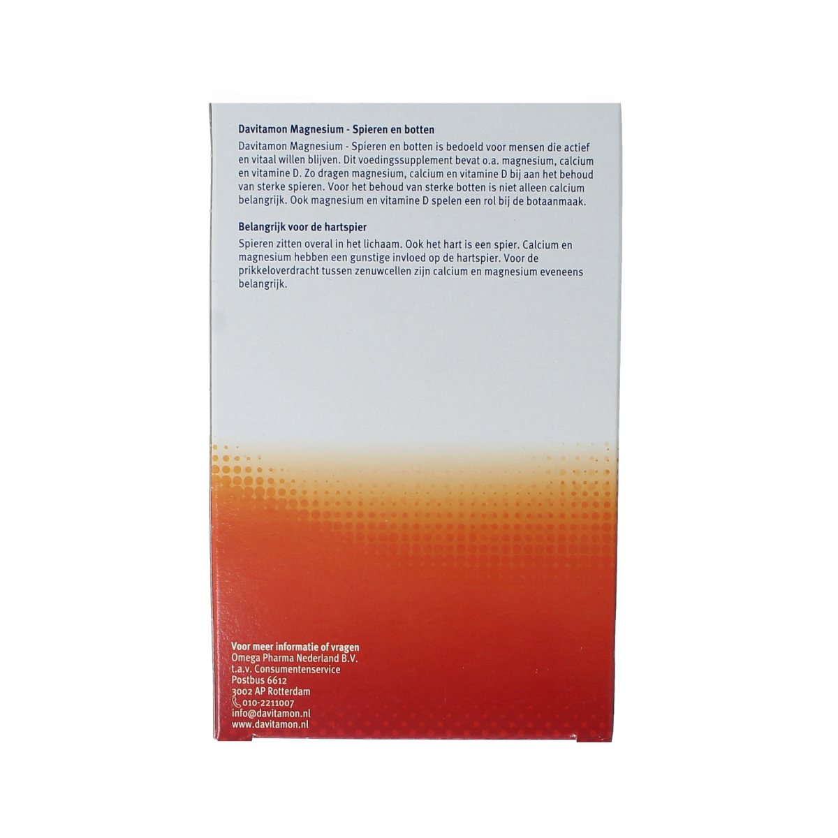 Davitamon Magnesium spieren en botten 42.00 Tabletten
