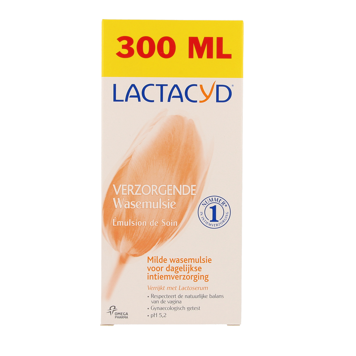 Lactacyd Wasemulsie verzorgend 300.00 Milliliter