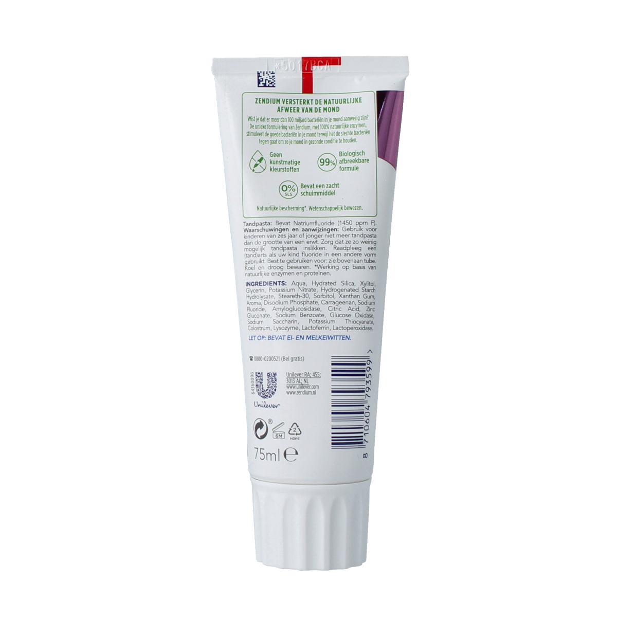 Zendium Tandpasta sensitive 75.00 Milliliter