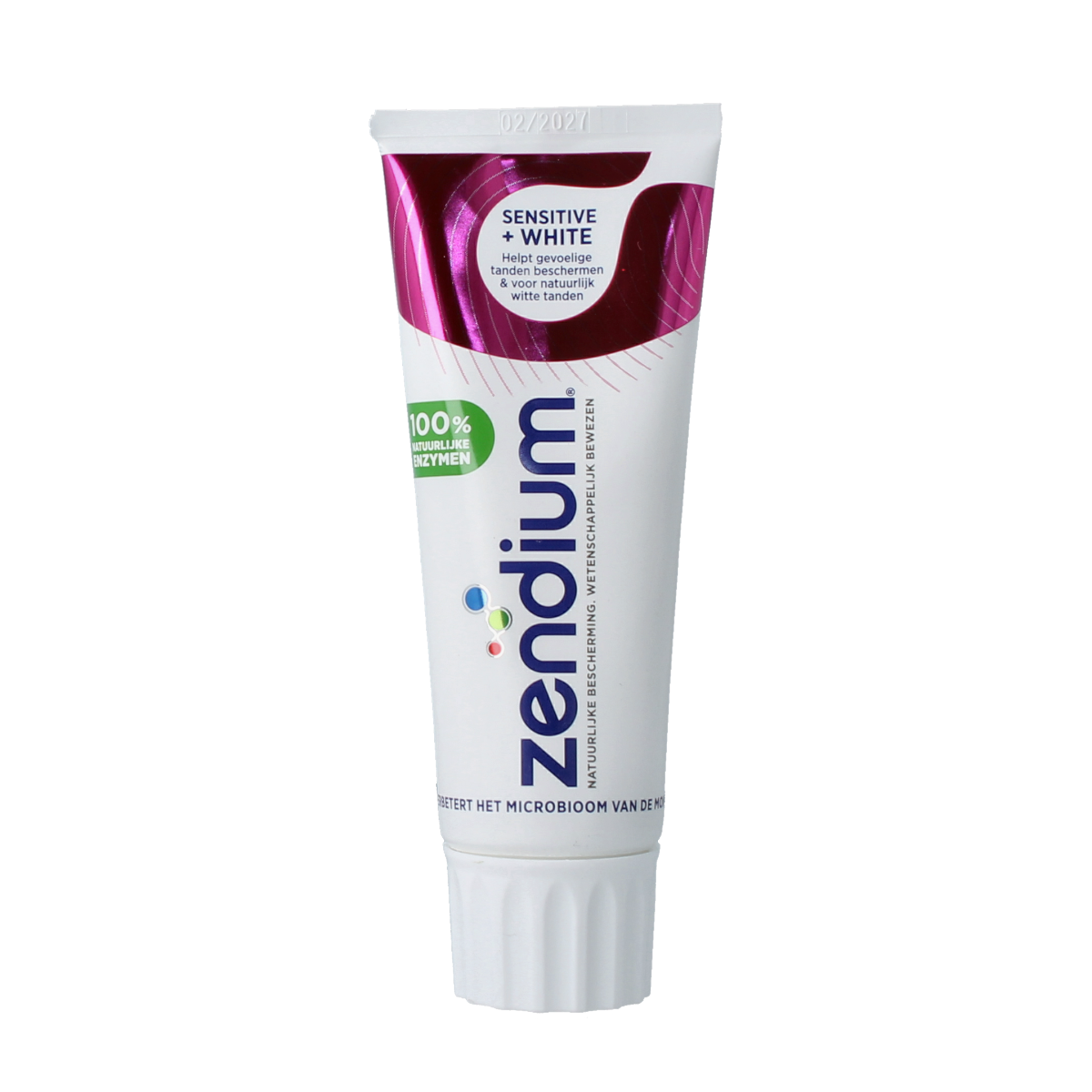 Zendium Tandpasta sensitive whitener 75.00 Milliliter