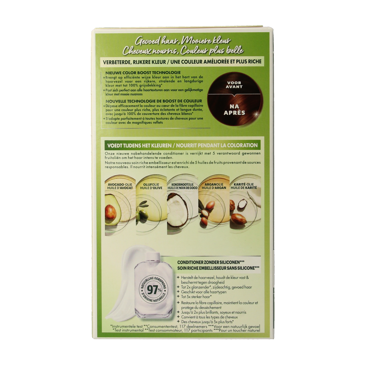 Nutrisse Nutrisse 4.5 mahoniebruin 1.00 Set