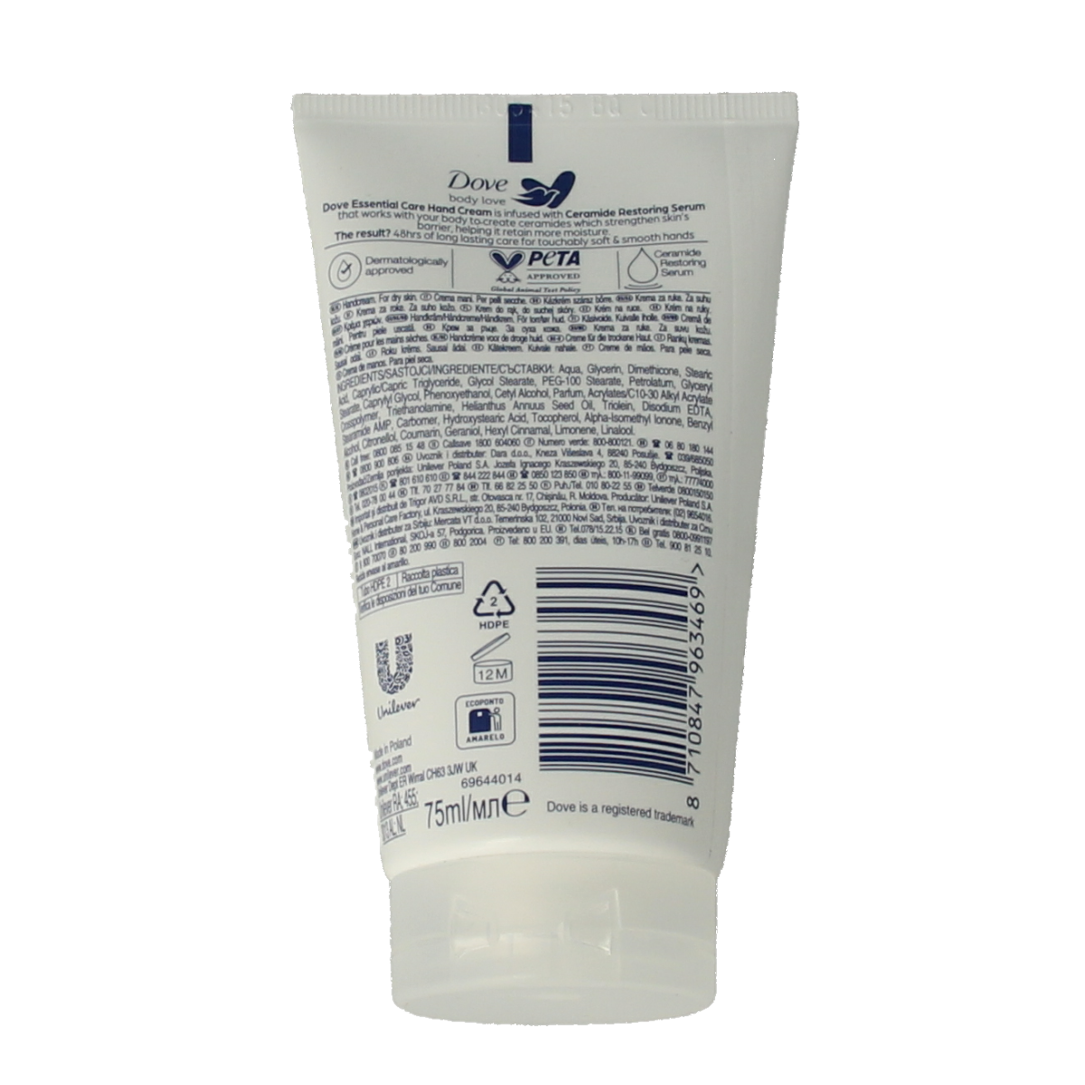 Dove Handcreme essential care 75.00 Milliliter