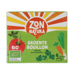 Zonnatura Groentebouillon tablet 11 gram bio 6.00 Stuks