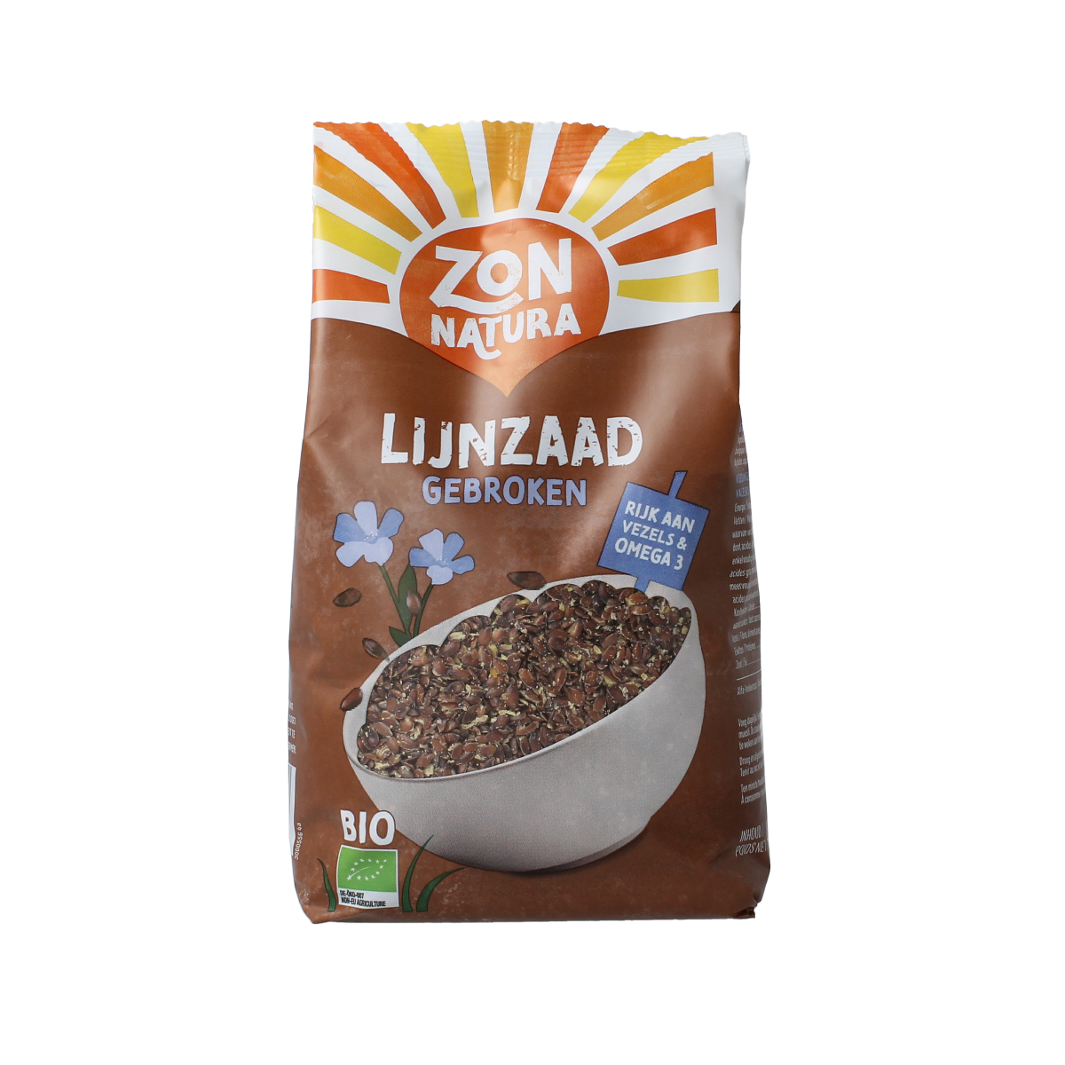 Zonnatura Lijnzaad gebroken bio 400.00 Gram