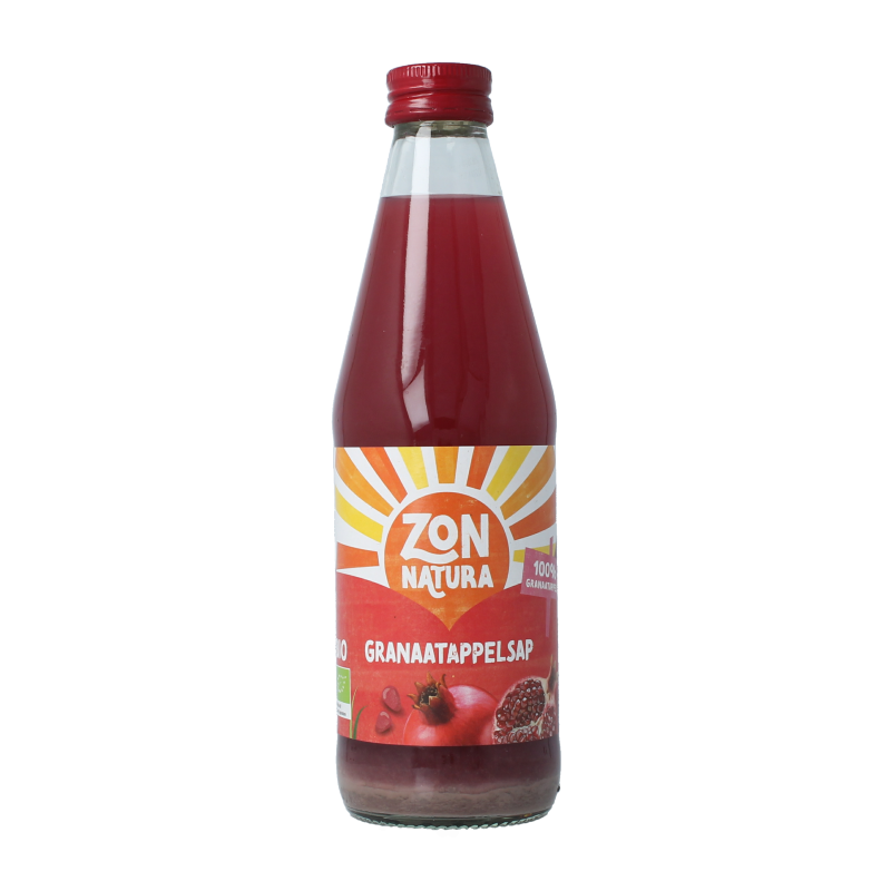 Zonnatura Granaatappelsap puur bio 330 Milliliter