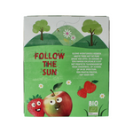 Zonnatura Knijpfruit appel/aardbei bio 4.00 Stuks