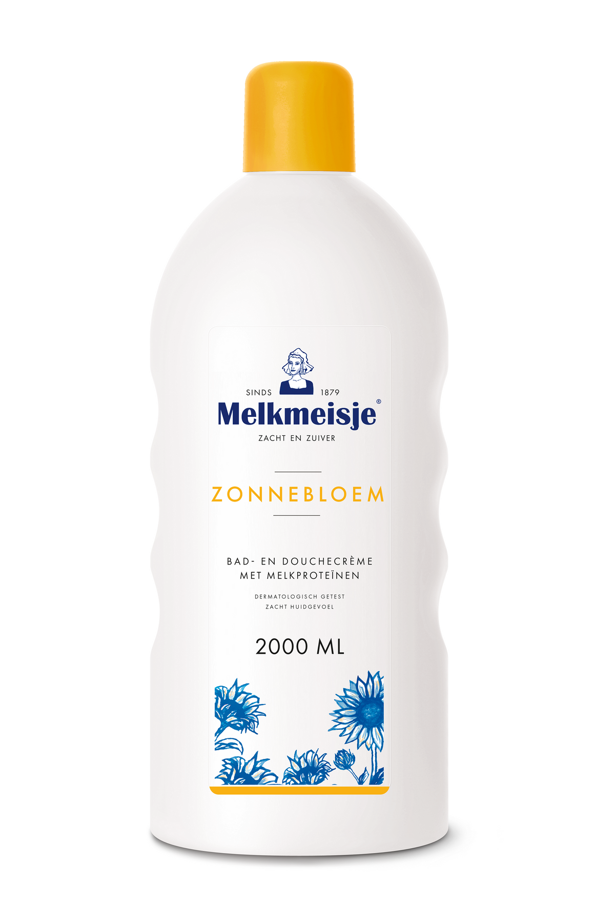 Melkmeisje Bad en douche zonnebloem/melk 2.00 Liter