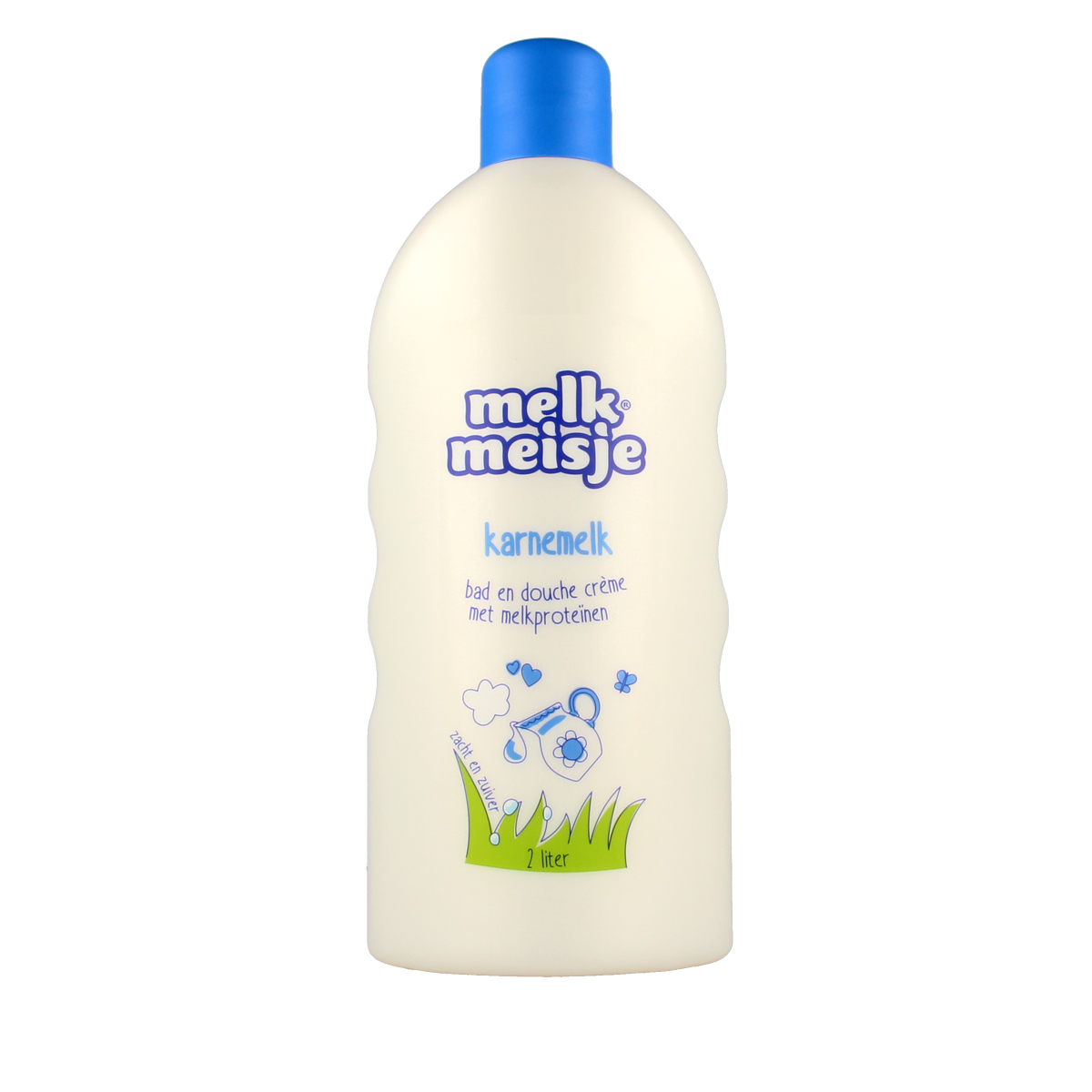 Melkmeisje Bad en douche karnemelk 2.00 Liter