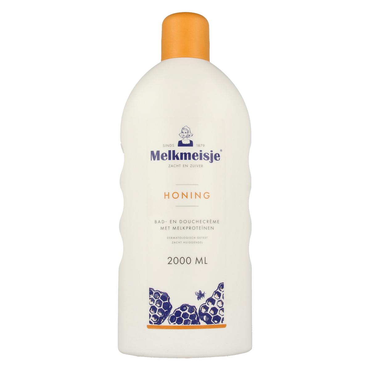 Melkmeisje Bad en douche honing 2.00 Liter