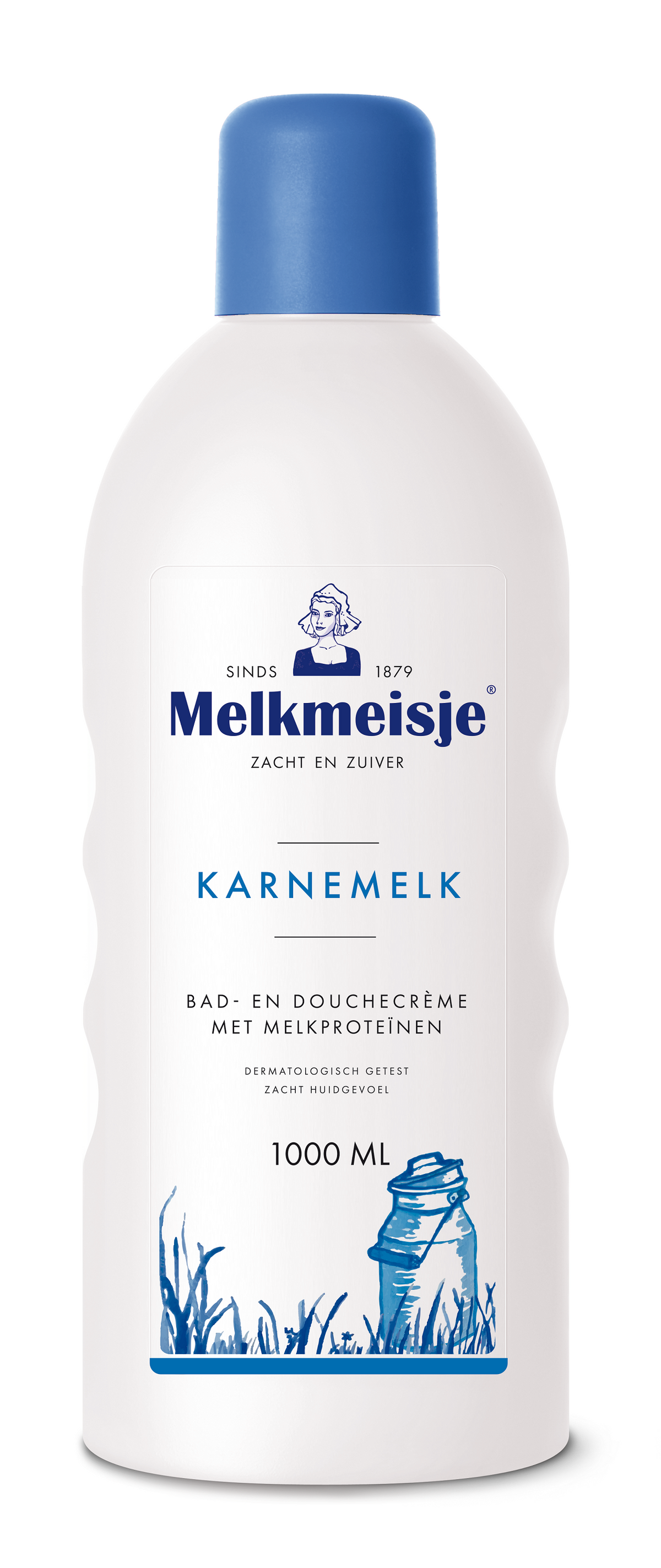 Melkmeisje Bad en douche karnemelk 1.00 Liter