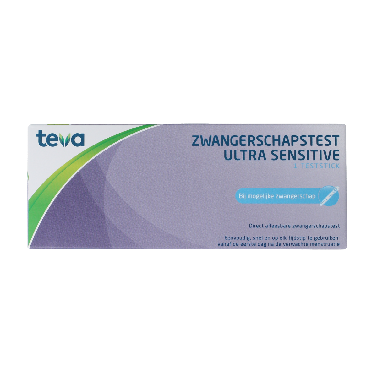 Teva Zwangerschapstest ultra sensitive 1.00 Stuks