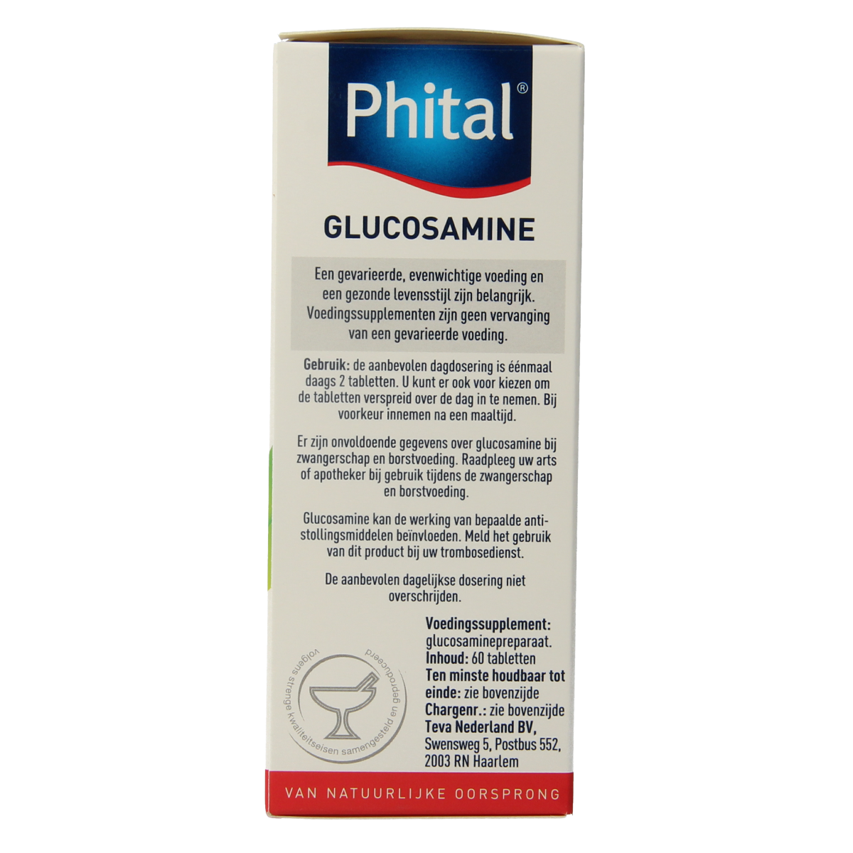 Phital Glucosamine 60.00 Tabletten