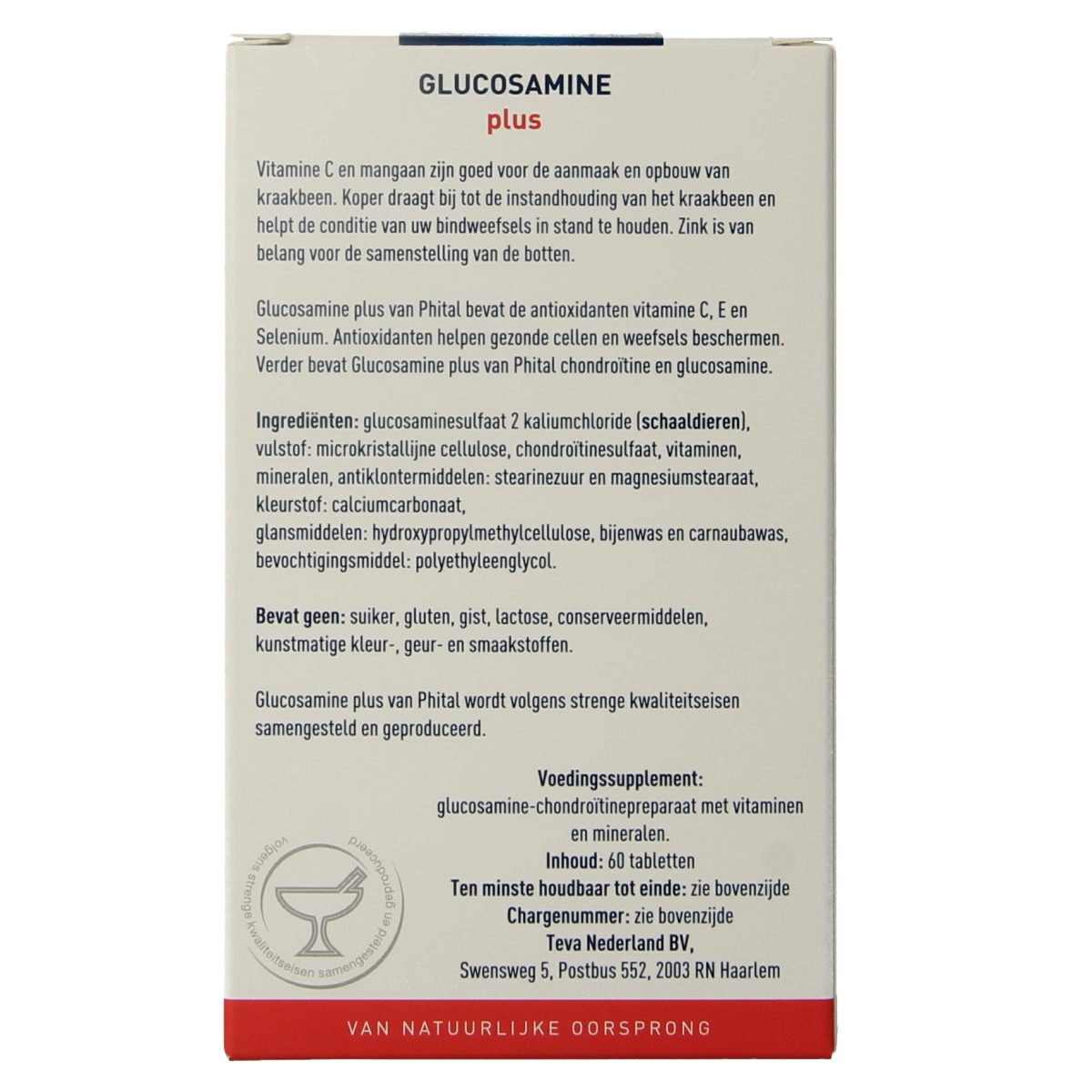 Phital Glucosamine plus 60.00 Tabletten
