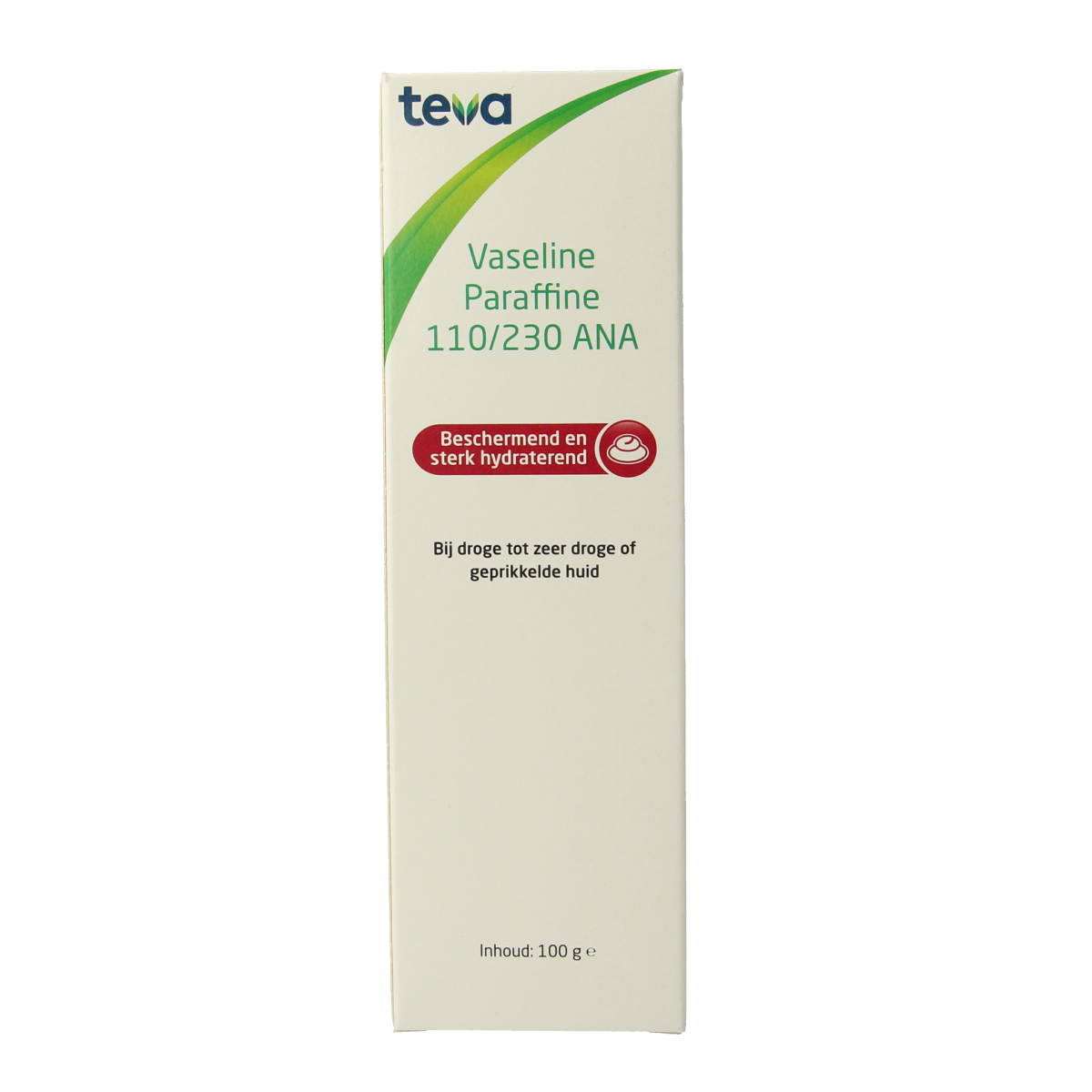 Teva Vaseline paraffine 110/230 100.00 Gram