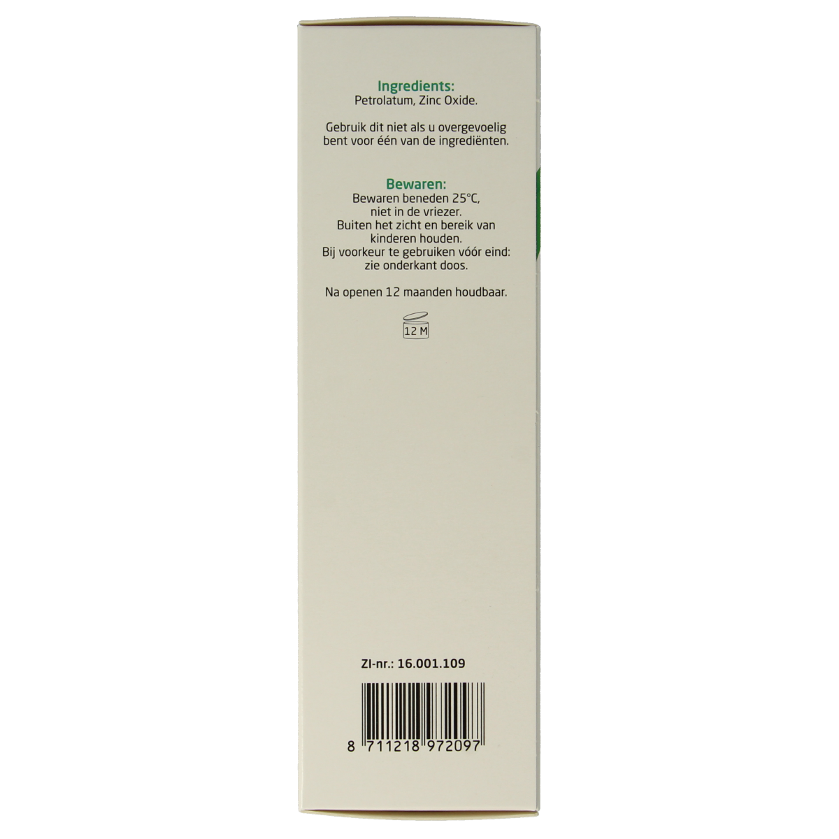 Teva Zinkoxidezalf 10% 100.00 Gram