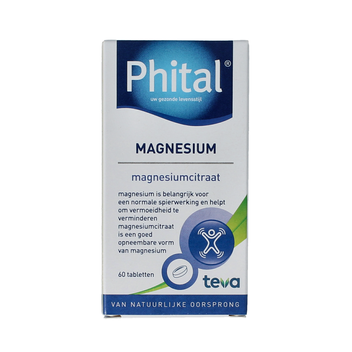 Phital Magnesium 200mg 60.00 Tabletten
