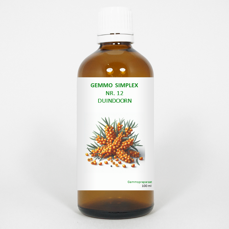 Balancepharma Gemmo simplex 12 duindoorn 100 Milliliter