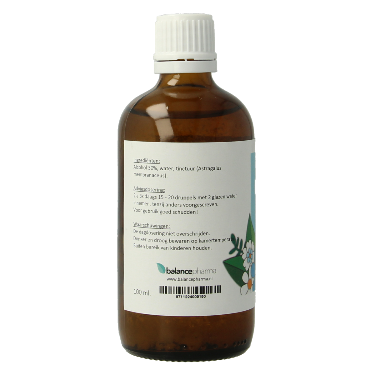 Balancepharma Astragalus membranaceus tincturen 100.00 Milliliter