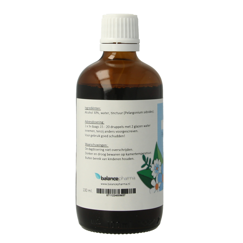 Balancepharma Pelargonium sidoides tincturen 100 Milliliter