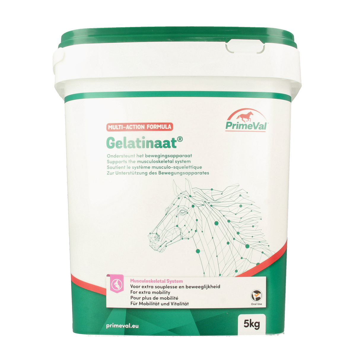 Primeval Gelatinaat paard 5.00 Kilogram