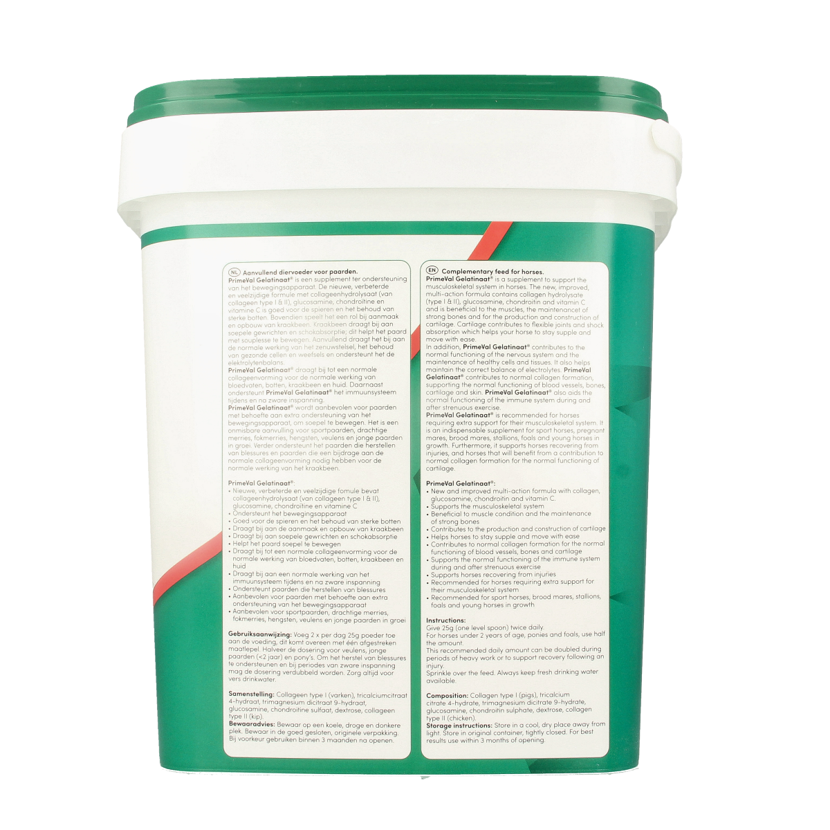 Primeval Gelatinaat paard 5.00 Kilogram