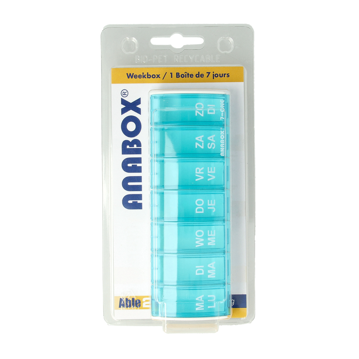 Able 2 Weekbox assorti 1.00 Stuks