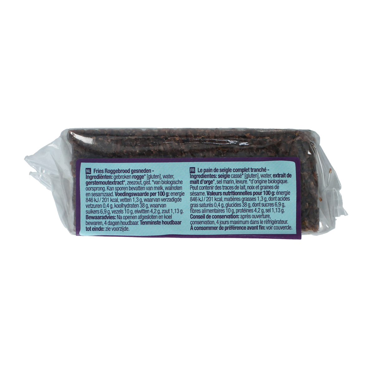 Your Organic Nature Roggebrood fries bio 500.00 Gram
