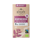 Biocafe Koffiecapcules espresso 20.00 Stuks