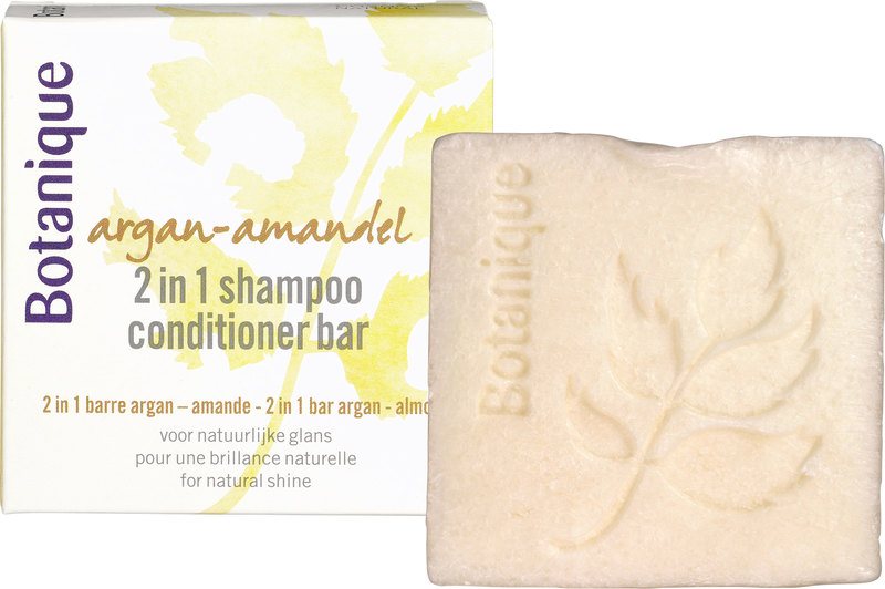 Botanique 2-in-1 Shampoo conditioner bar argan & amandel 100.00 Gram
