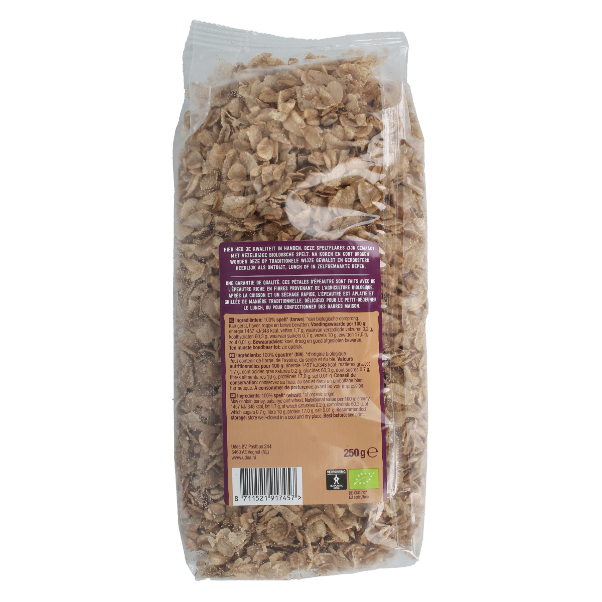 Your Organic Nature Speltflakes bio 250.00 Gram