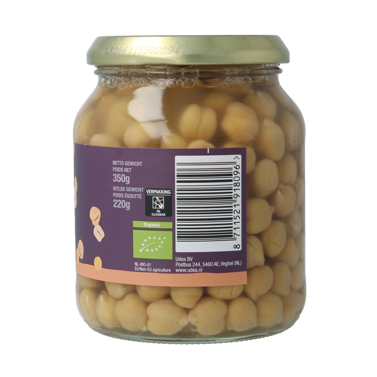 Your Organic Nature Kikkererwten fijn bio 350.00 Gram