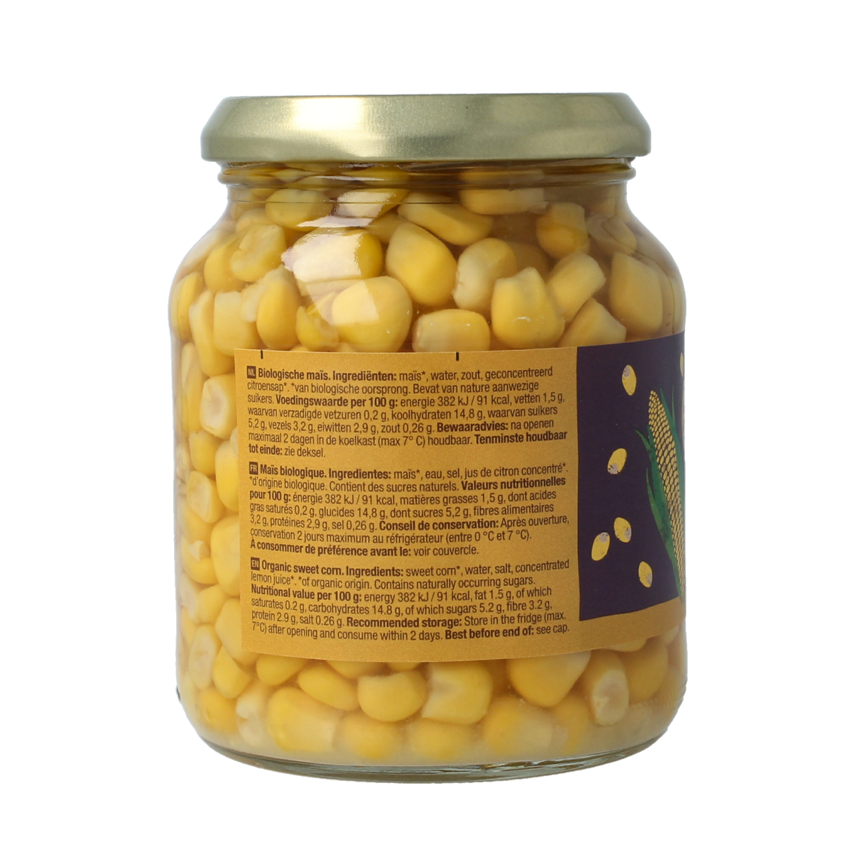 Your Organic Nature Mais bio 340.00 Gram