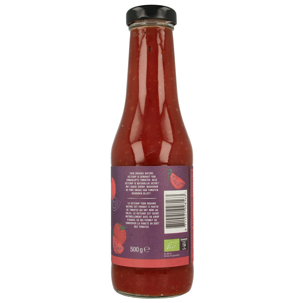 Your Organic Nature Tomaten ketchup classic bio 500.00 Gram