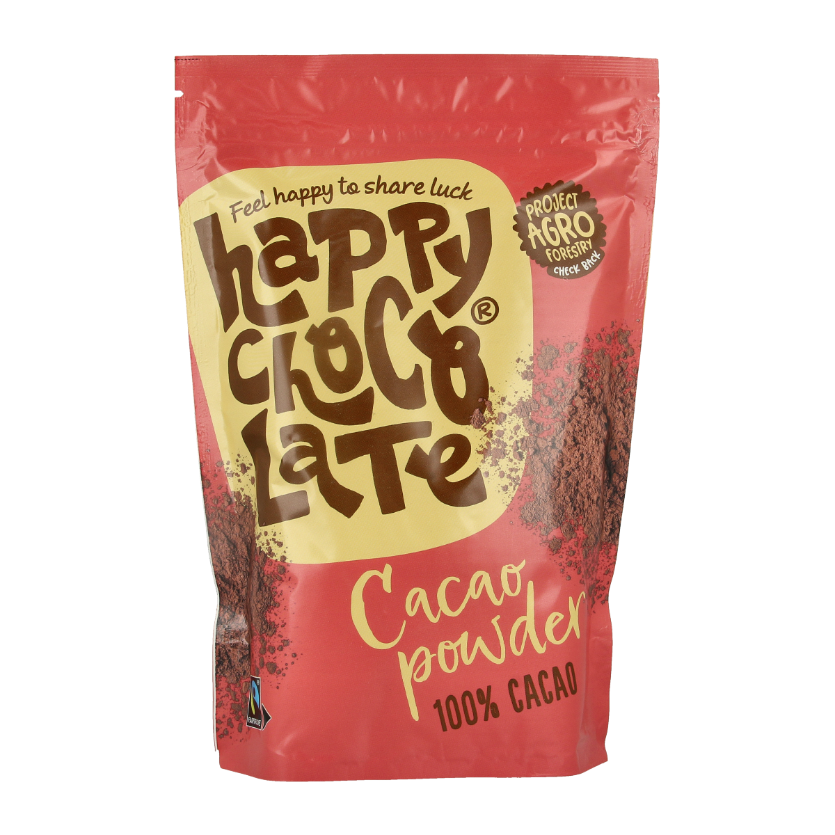 Happy Chocolate Cacao powder bio 250.00 Gram