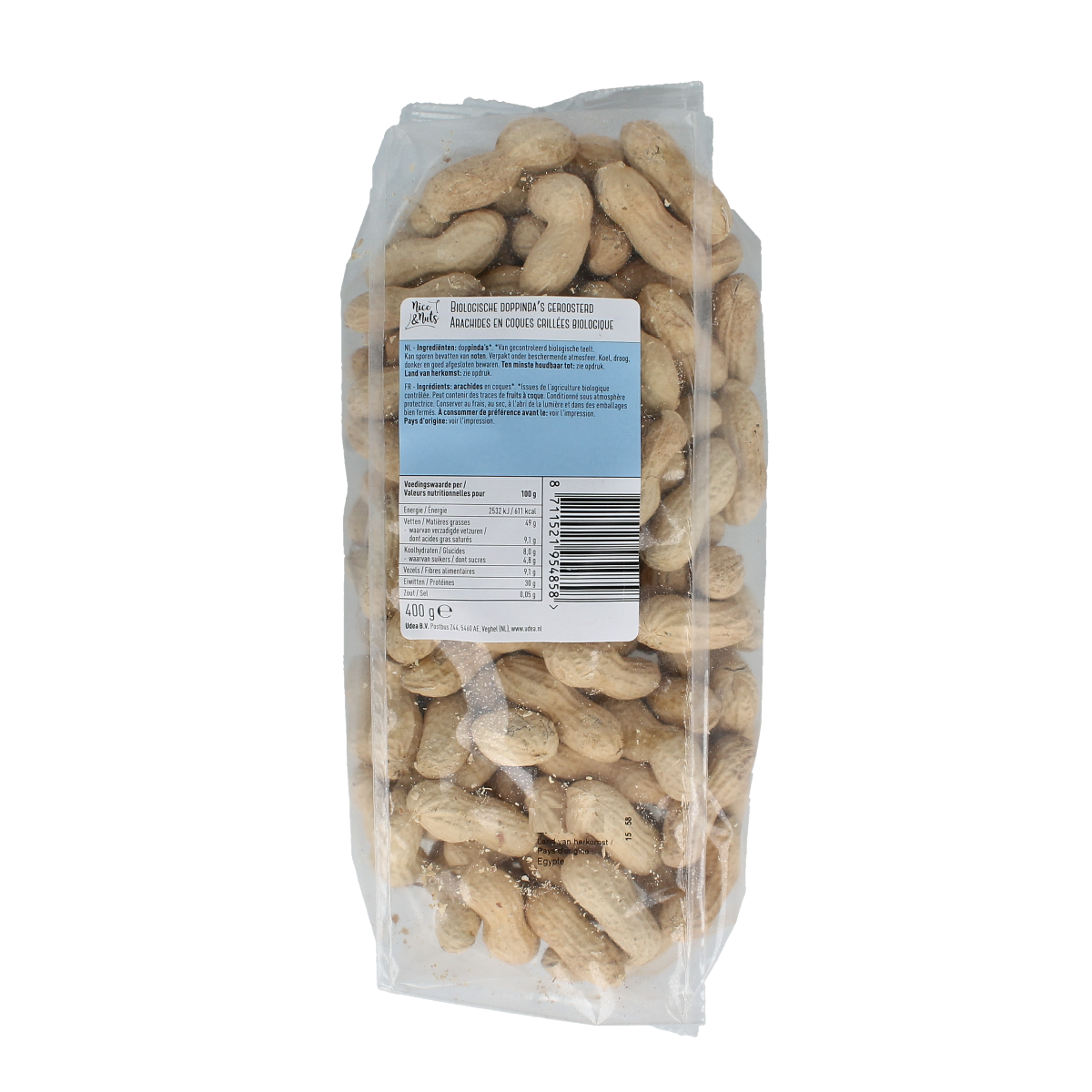 Nice & Nuts Doppinda's geroosterd bio 400.00 Gram