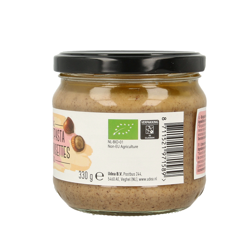 Nice & Nuts Hazelnootpasta bio 330 Gram