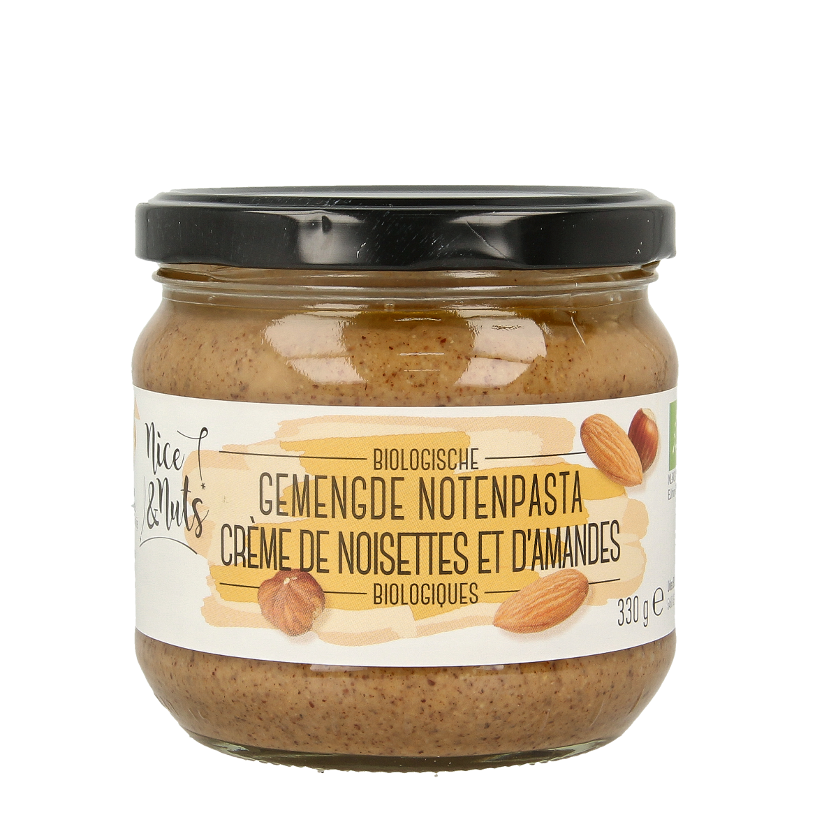 Nice & Nuts Notenpasta gemengd bio 330.00 Gram