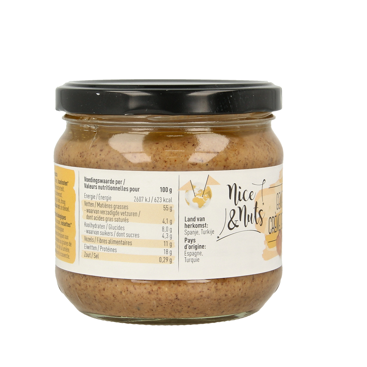 Nice & Nuts Notenpasta gemengd bio 330.00 Gram