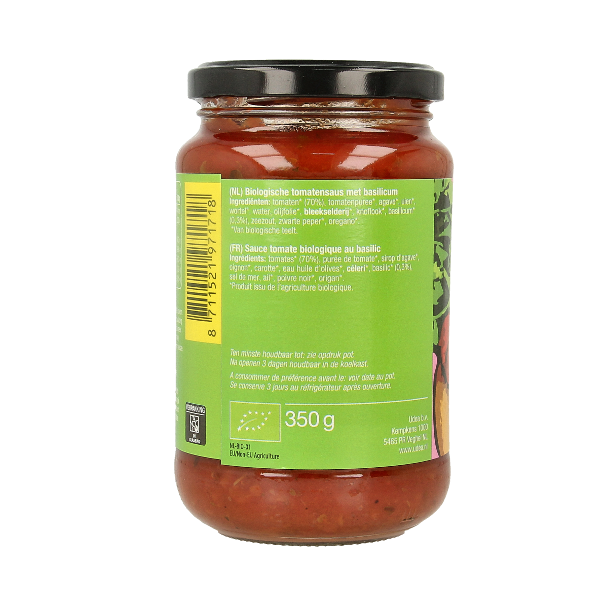 Fertilia Pastasaus basilico bio 350.00 Gram