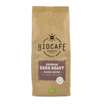 Biocafe Filterkoffie espresso dark roast bio 250.00 Gram